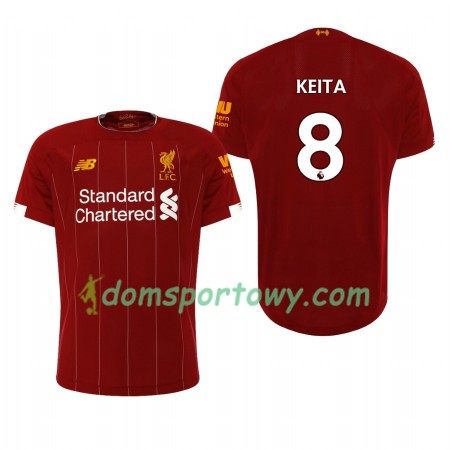 Koszulka Liverpool Naby Keita 8 Domowe Koszulki Piłkarskie 2019-2020 Krótki Rękaw
